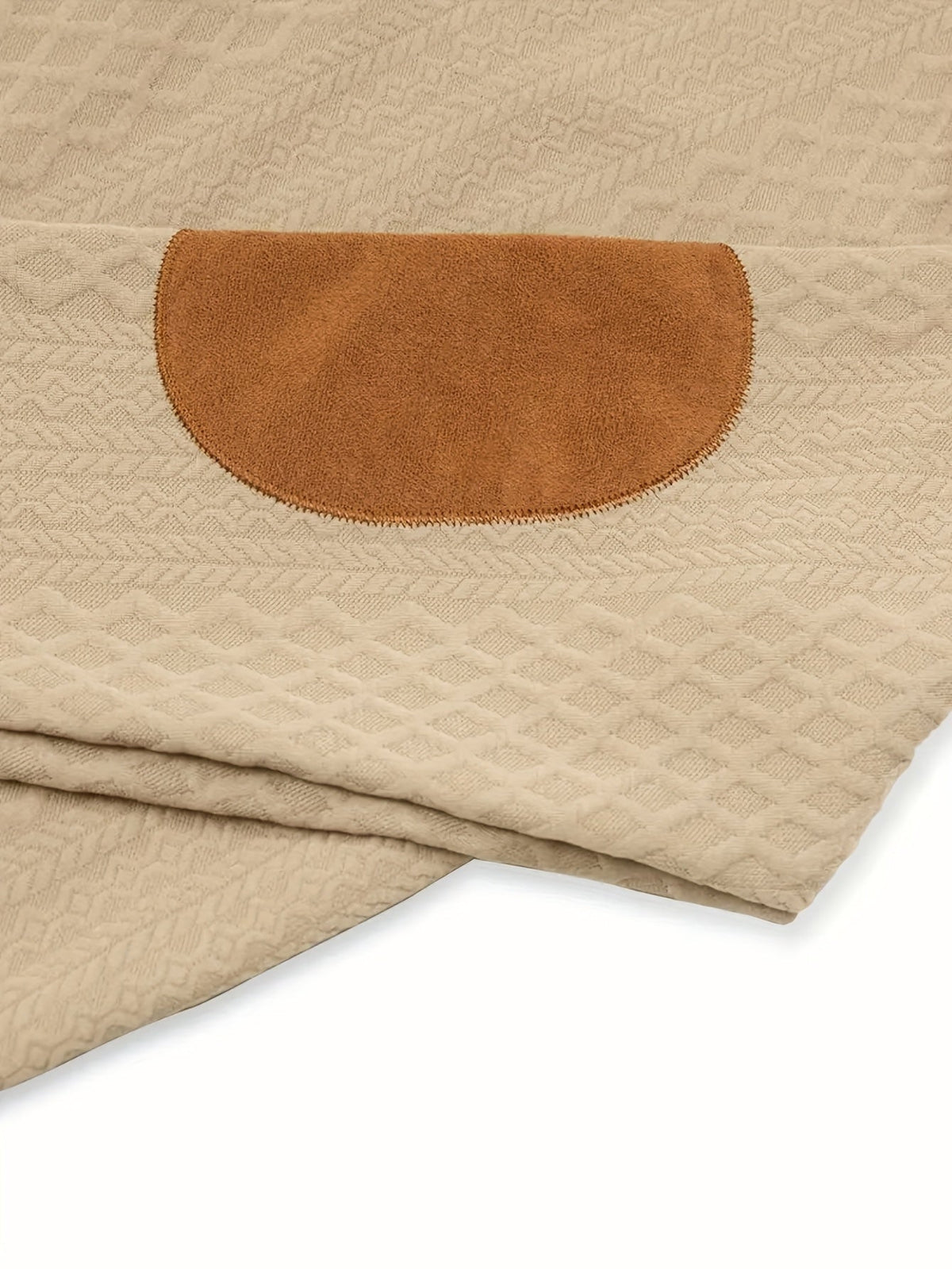 Strukturierter Pullover mit Stehkragen