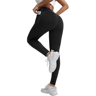 Damen High Waist Kompressions-Leggings mit Bauchkontrolle