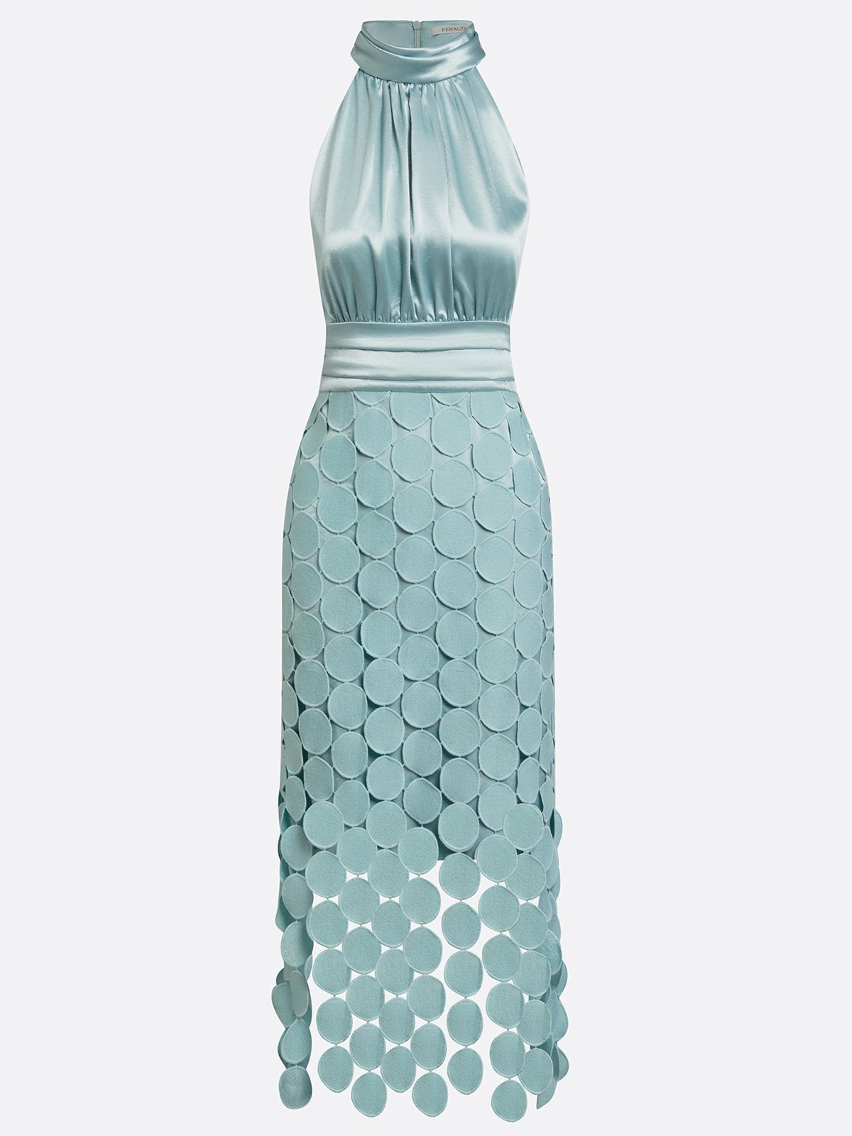Celine Elegantes Midi-Hochzeitskleid für den Herbst