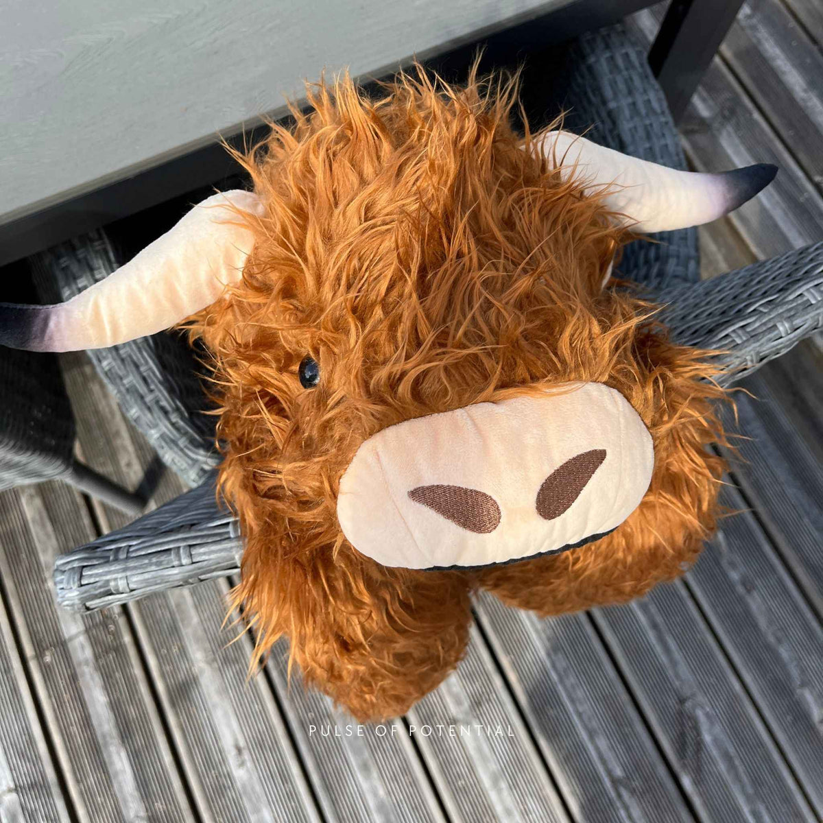 Hallie die Hochlandrind Gewichtsdecken-Kuscheltier