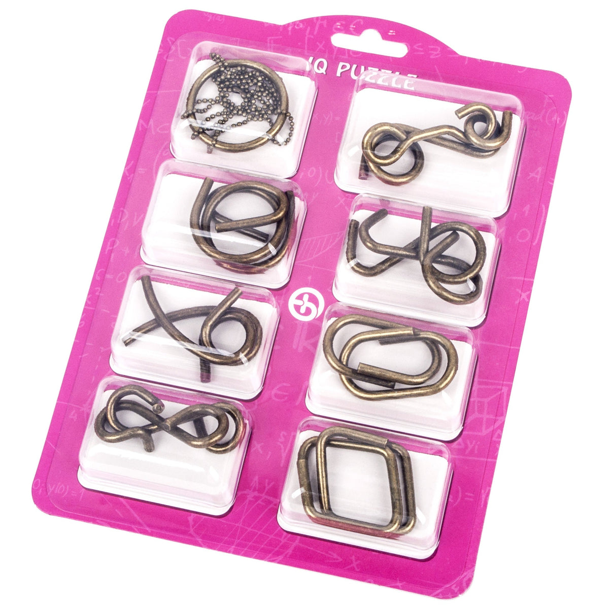 Iron Link Unlock Interlock Game - Metall-Puzzle Anti-Stress für Gehirn-Herausforderung und Entspannung