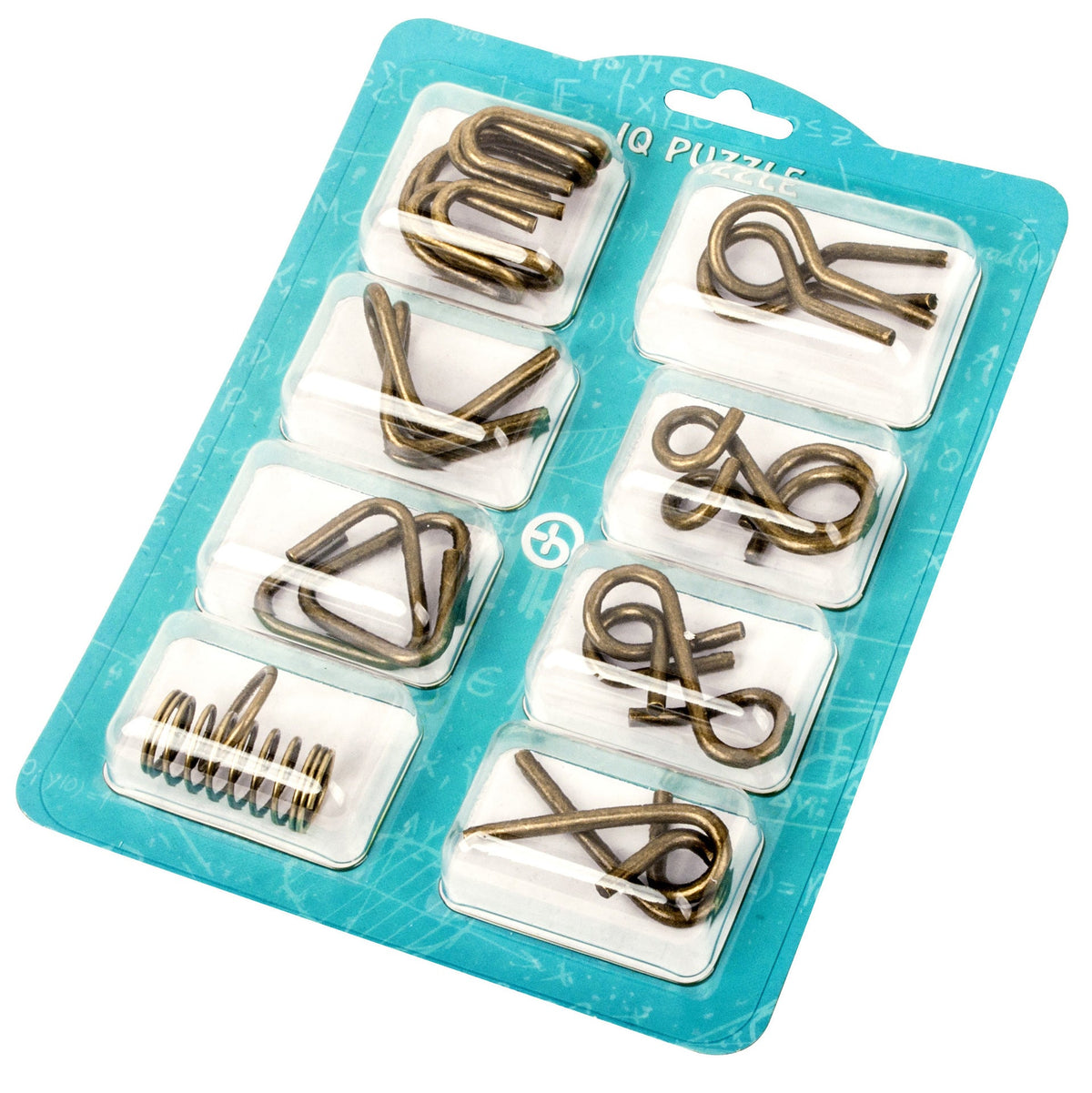 Iron Link Unlock Interlock Game - Metall-Puzzle Anti-Stress für Gehirn-Herausforderung und Entspannung