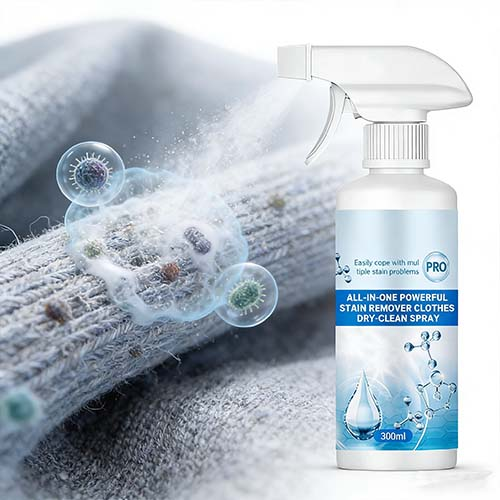 Nichtionisches Wäsche-Emulgier-Spray Fleckenvorbehandlungsspray für Kleidung Sanfter Fleckenentferner Wäschehilfe