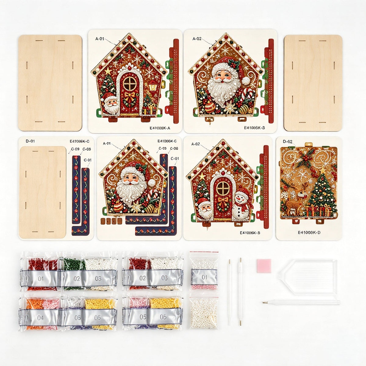 DIY Perlenkunst - Weihnachtskollektion