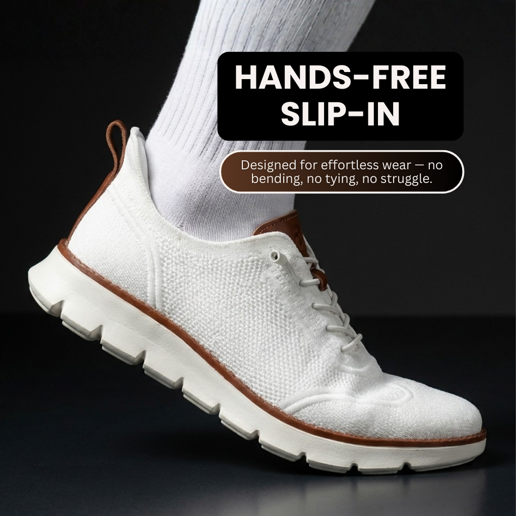 Comfy Stride - Freihändiges Hineinschlüpfen & Extra Breite Zehenbox