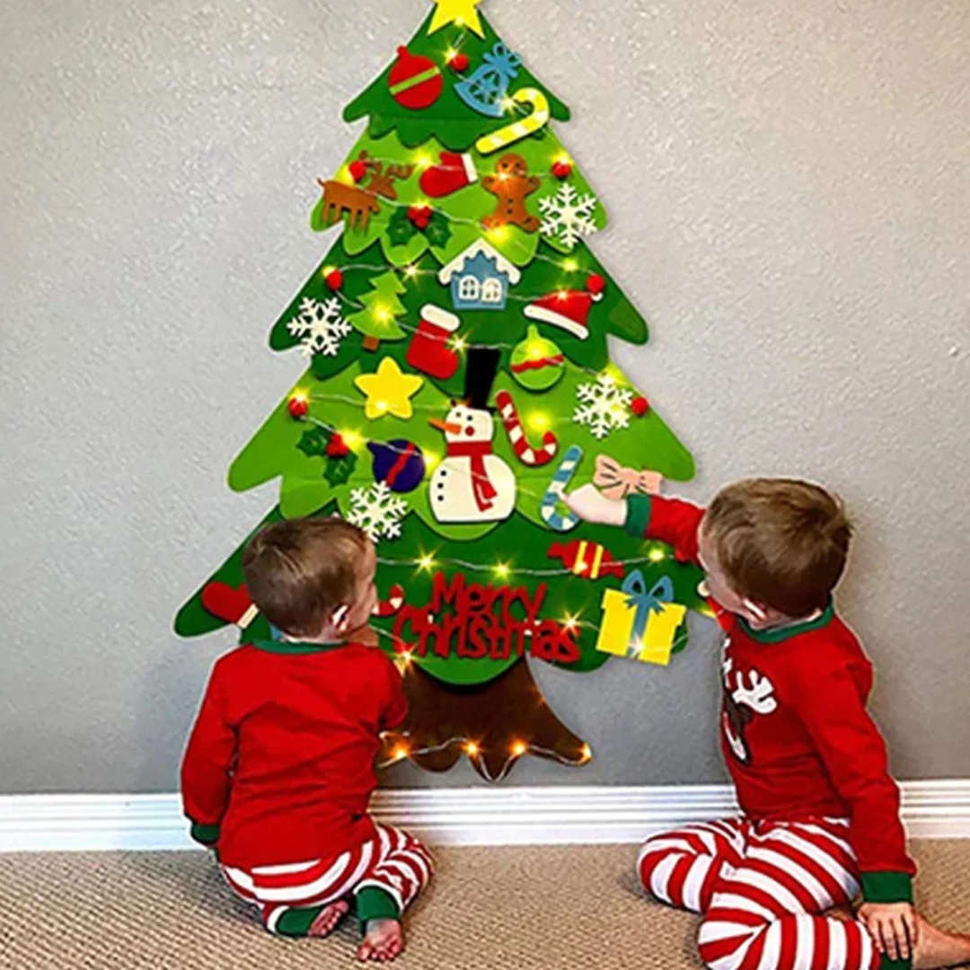Camp Basel | Montessori 3D Filz Weihnachtsbaum