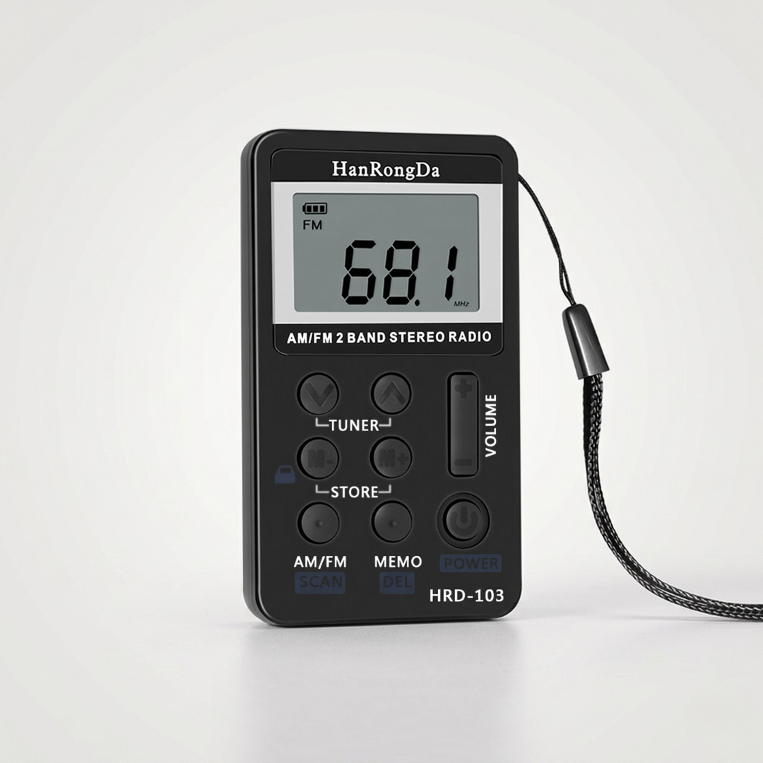 Camp Basel | PocketWave Tragbares Kompakt-Taschenradio