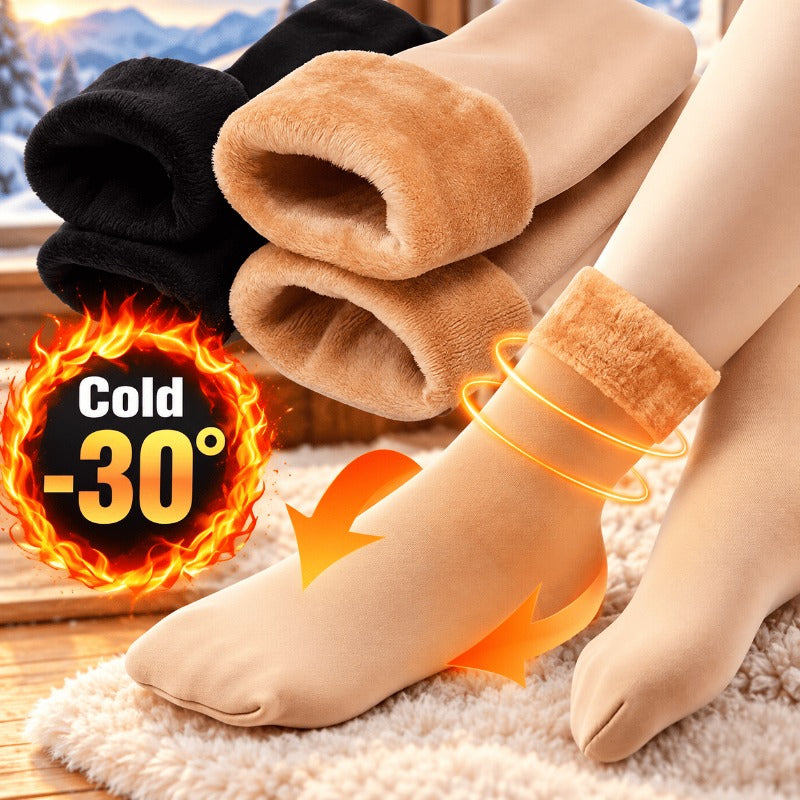 Kuschelige Winter-Hausschuhsocken