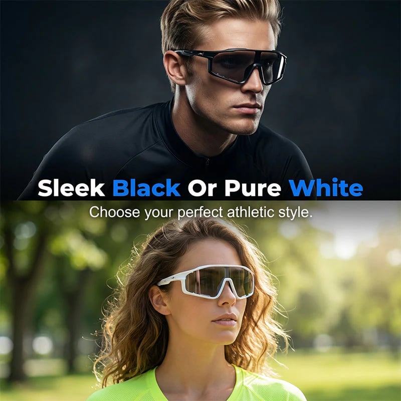 Photochrome Radsportbrille – passt sich sofort Lichtveränderungen an