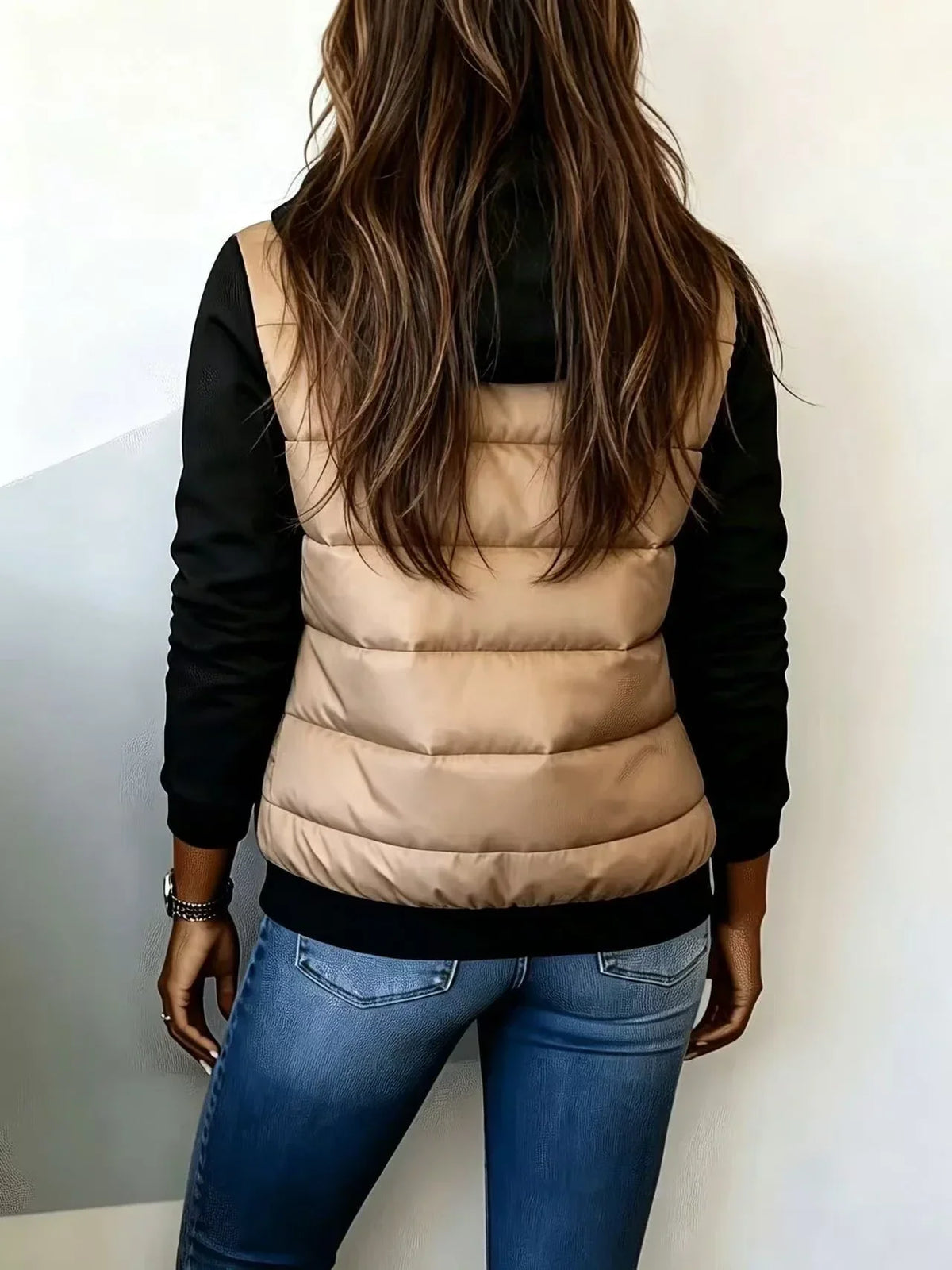 Sabrina Gefütterte Jacke mit Kapuze