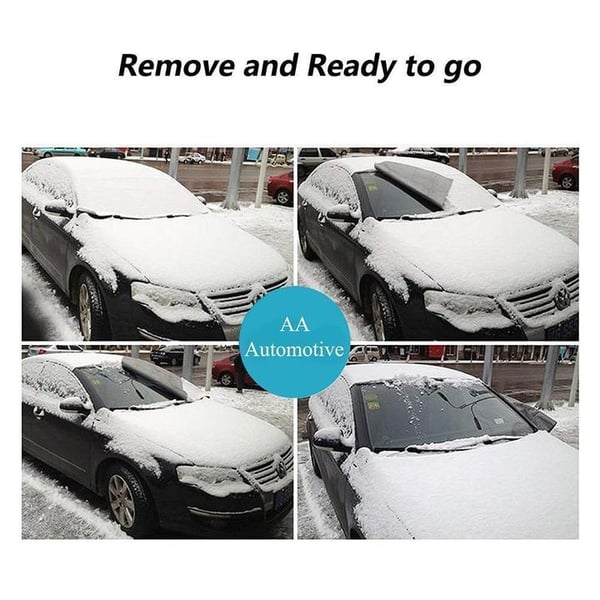 Windschutzscheiben Anti-Schnee- und Anti-Frost-Abdeckung mit Spiegelschutz