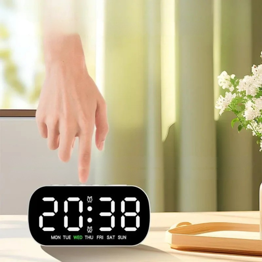 Camp Basel | Dayrise USB-LED-Wecker mit Doppelalarm