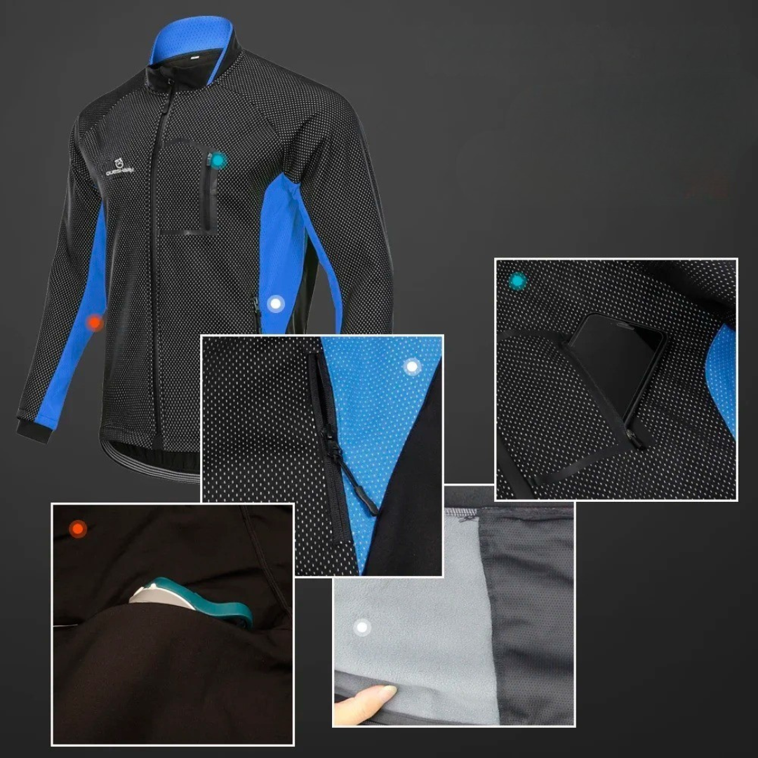 Camp Basel | Veloryn Thermische Rennradjacke für Herren