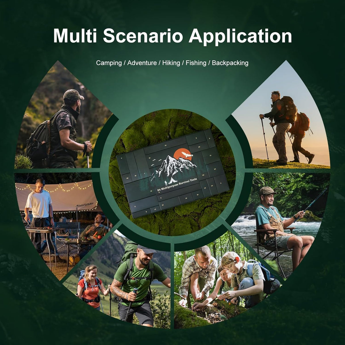 Survival Adventskalender 2026 mit 24 Outdoor-Ausrüstungsteilen