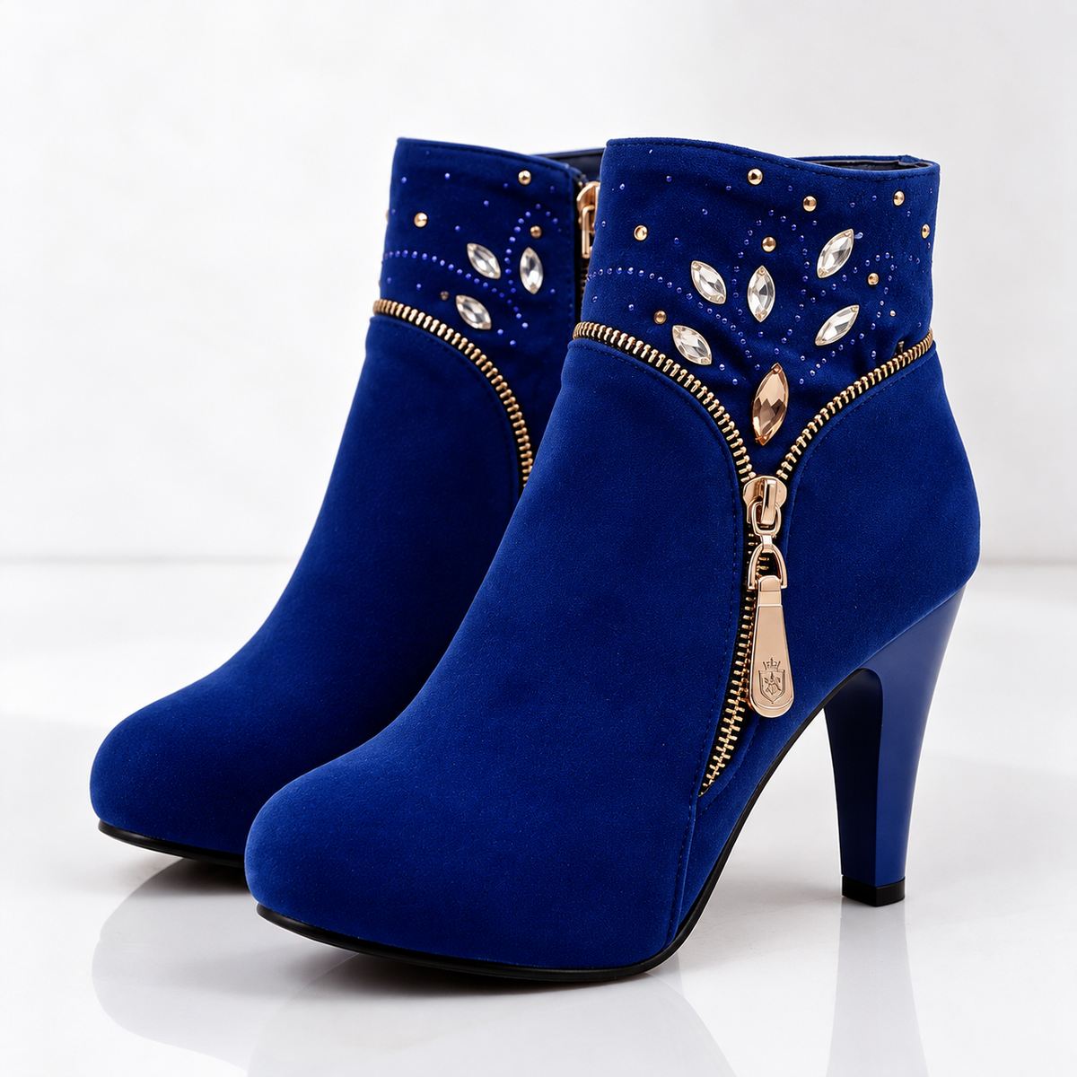 Banff Strass-Stiefeletten