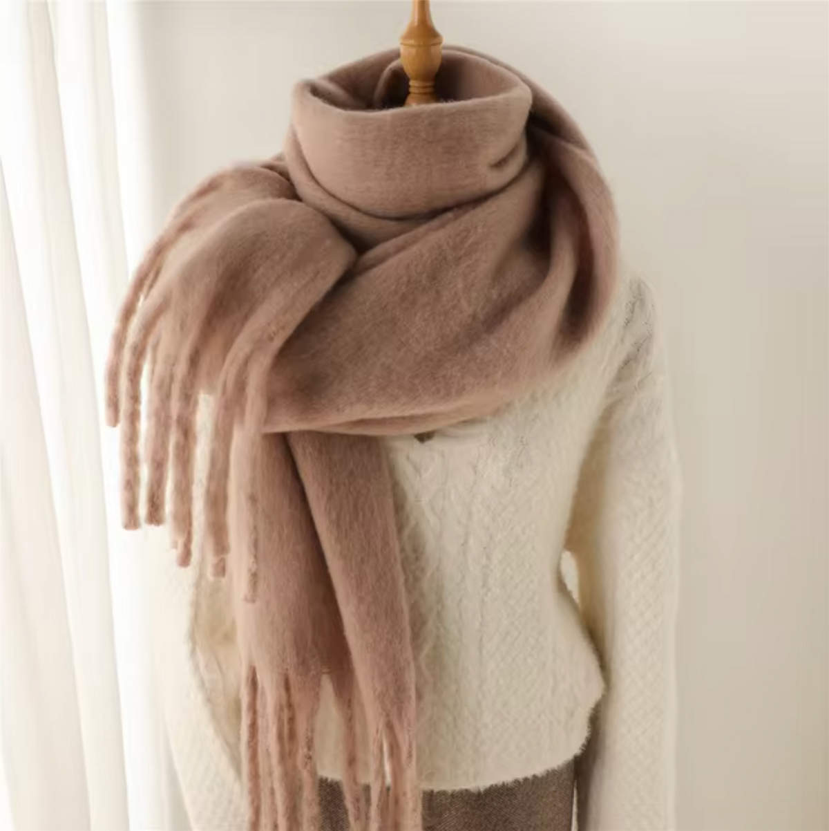 Kaschmir-Winter-Schal