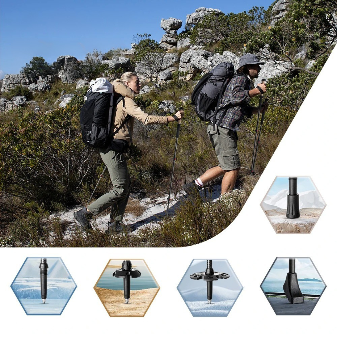 Camp Basel | Trailwyn Ultraleichte Faltbare Trekking Stöcke