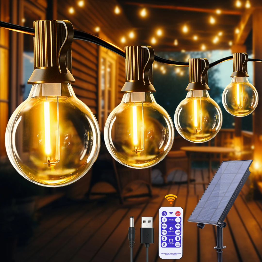 Camp Basel | EmberGrove Solar- & USB-Lichterkette
