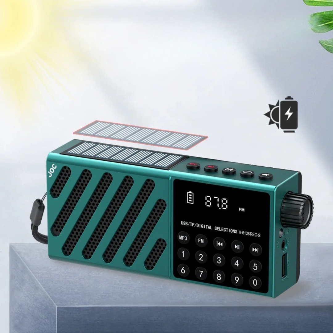 Camp Basel | SunTone Tragbares Solar-Radio