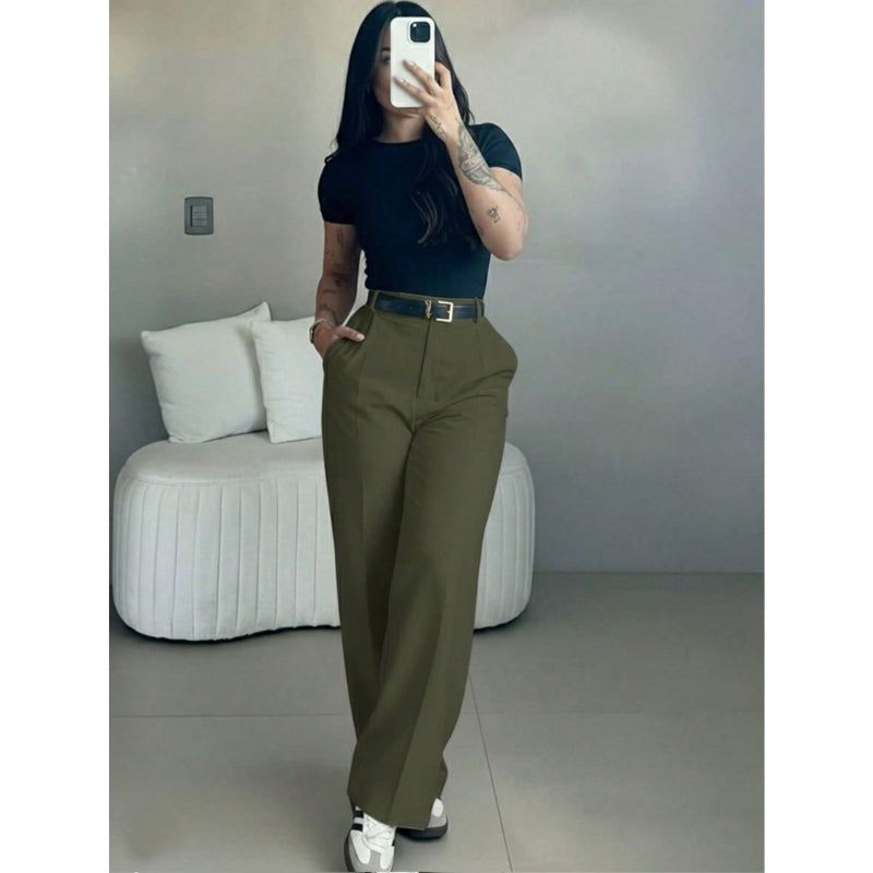 Astrid Hose mit hoher Taille