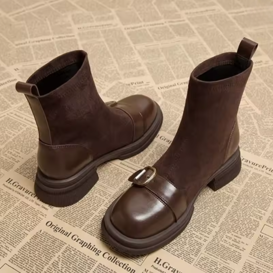 Wildleder-Stiefel Komfort