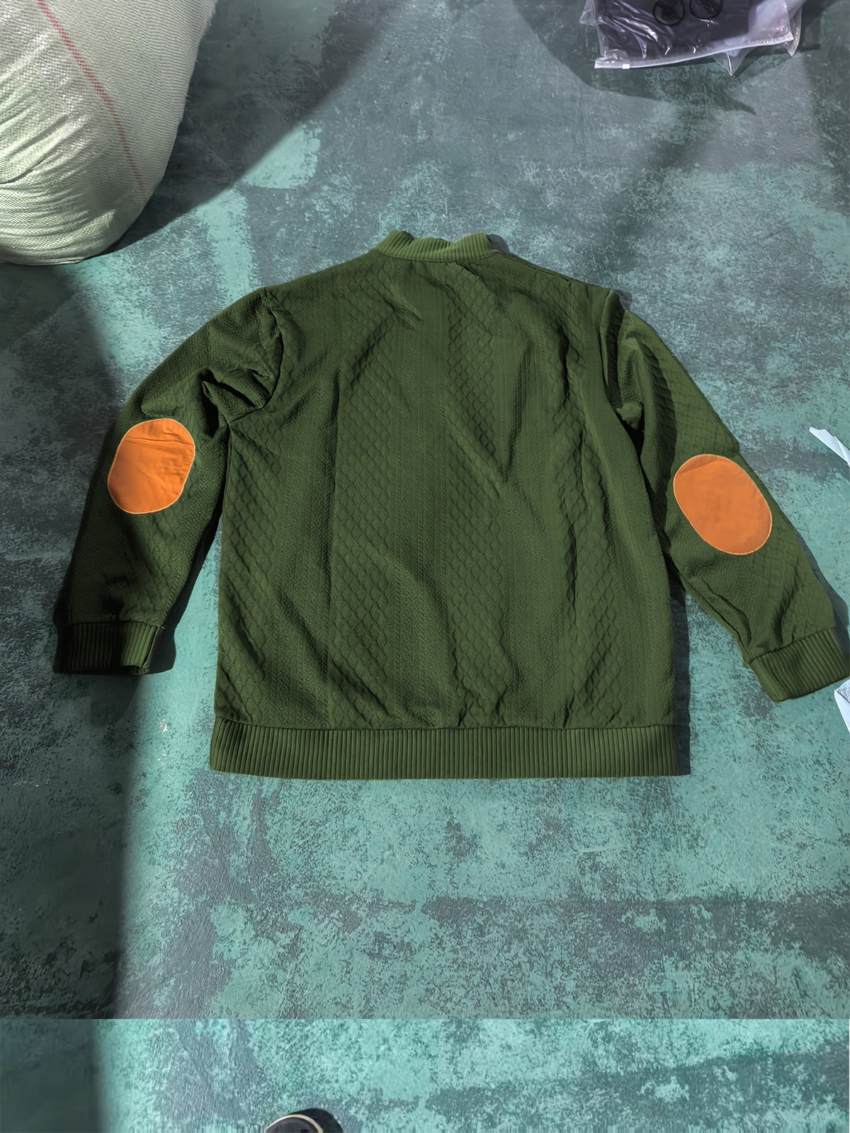 Pullover mit Stehkragen und Knopfleiste im Henley-Stil