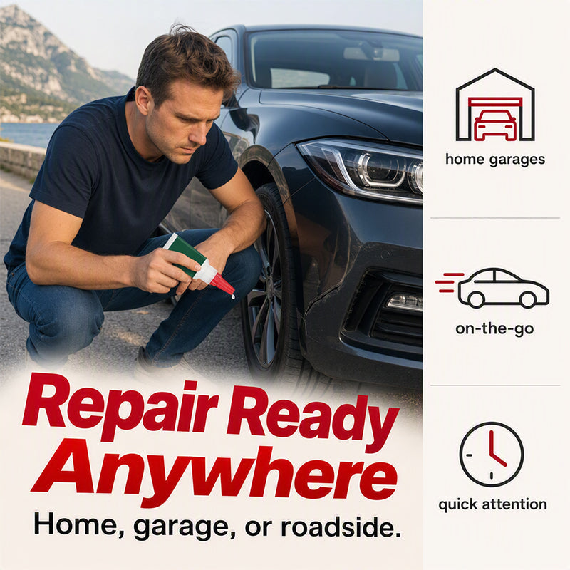 Auto-Stoßstangen-Reparaturkleber | Risse und gebrochenen Stoßstangenkunststoff zu Hause reparieren