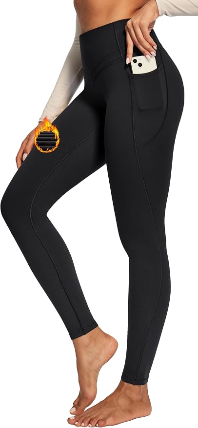 Damen High Waist Kompressions-Leggings mit Bauchkontrolle