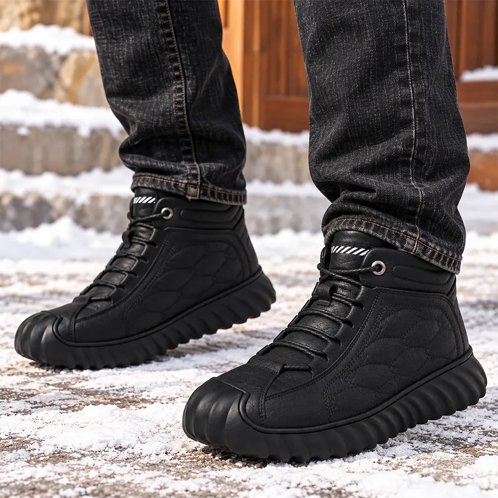 Schneestiefel für Herren mit Lederfutter