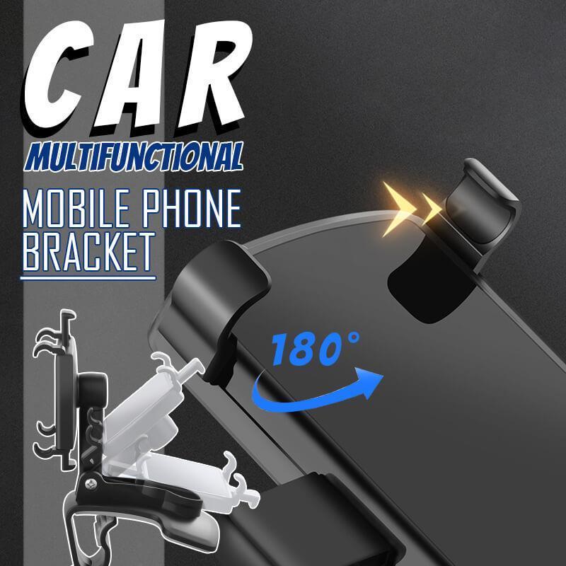 Multifunktionelle Telefonhalterung, 360° drehbar für das Auto