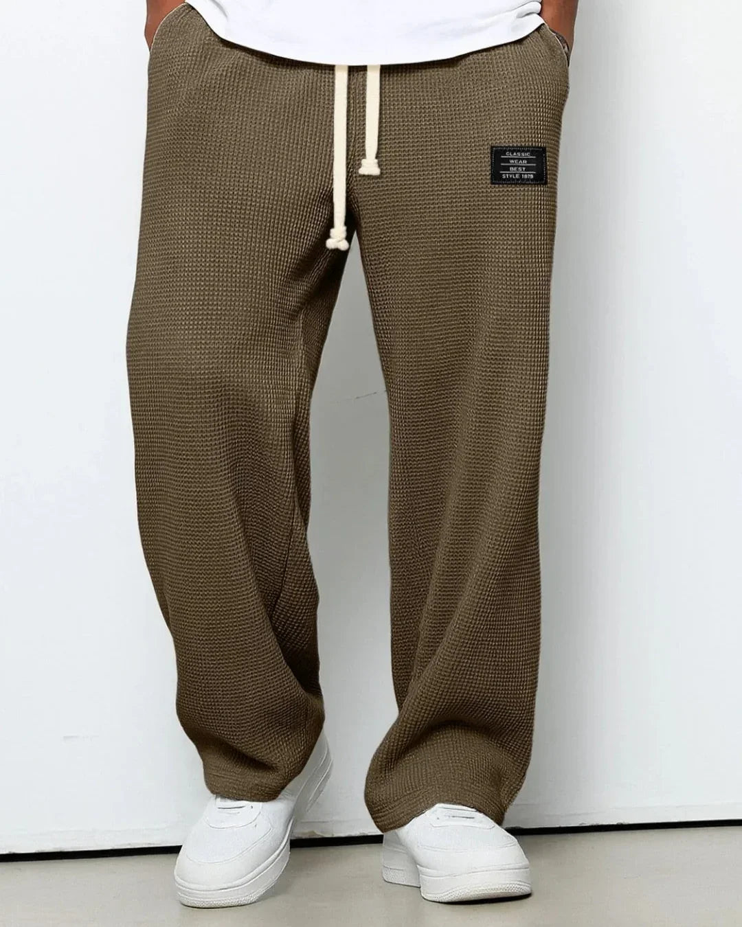 Ultraweiche Lounge-Hose mit weitem Bein