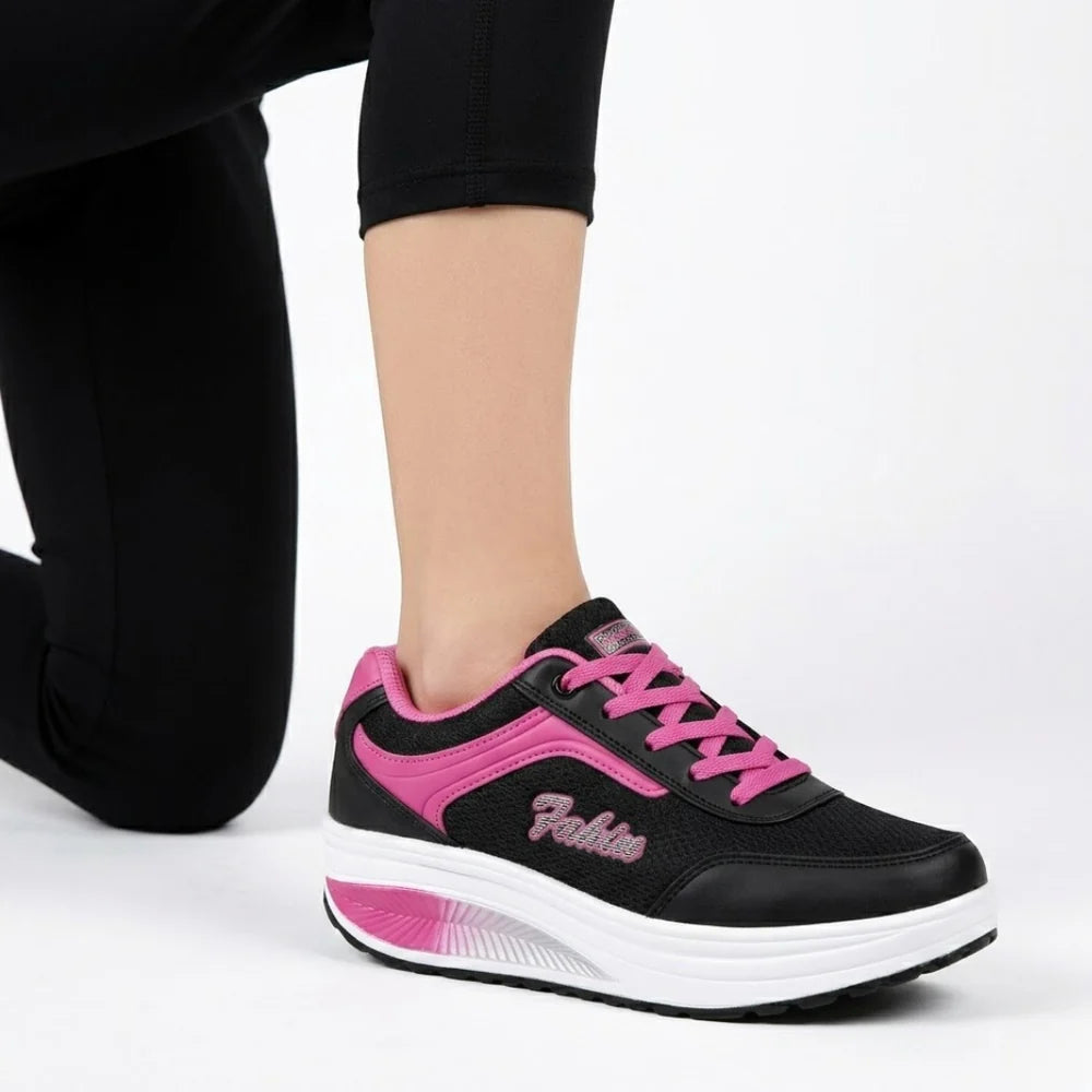 Camp Basel | Stridella Damen-Plateau-Gehsneaker