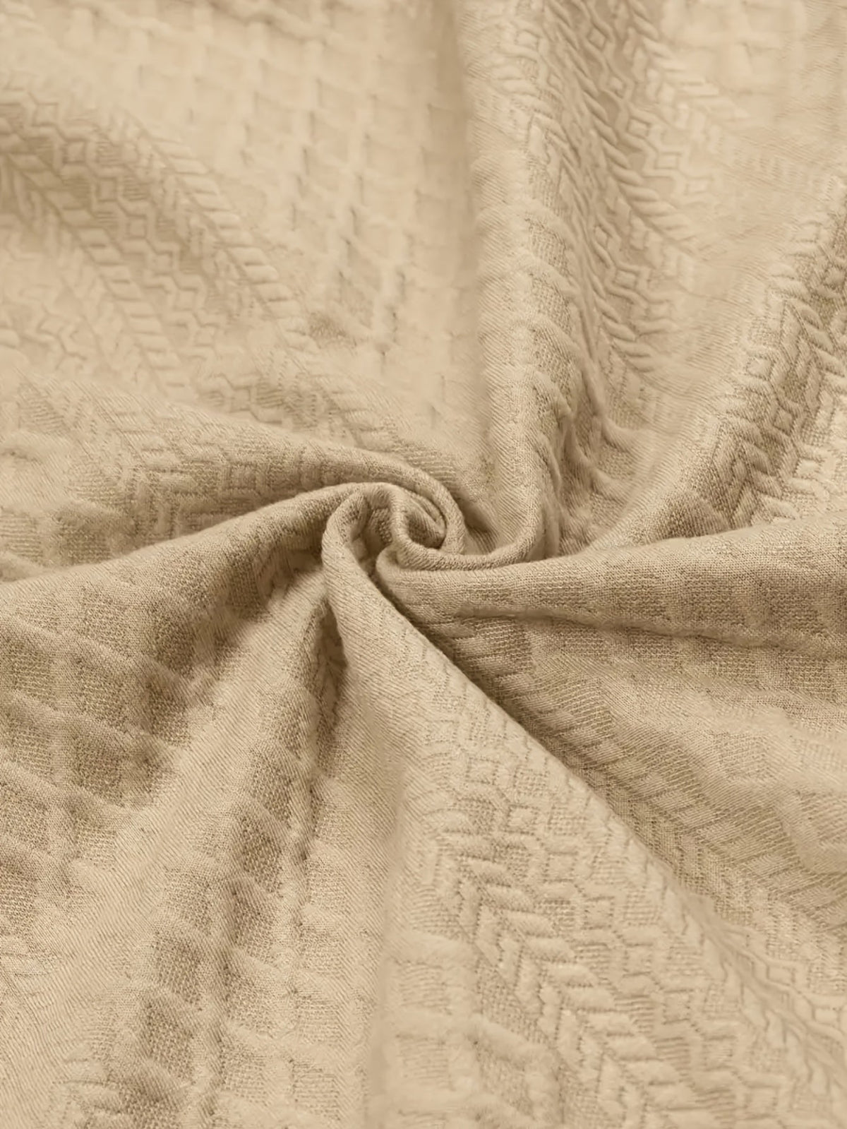 Strukturierter Pullover mit Stehkragen