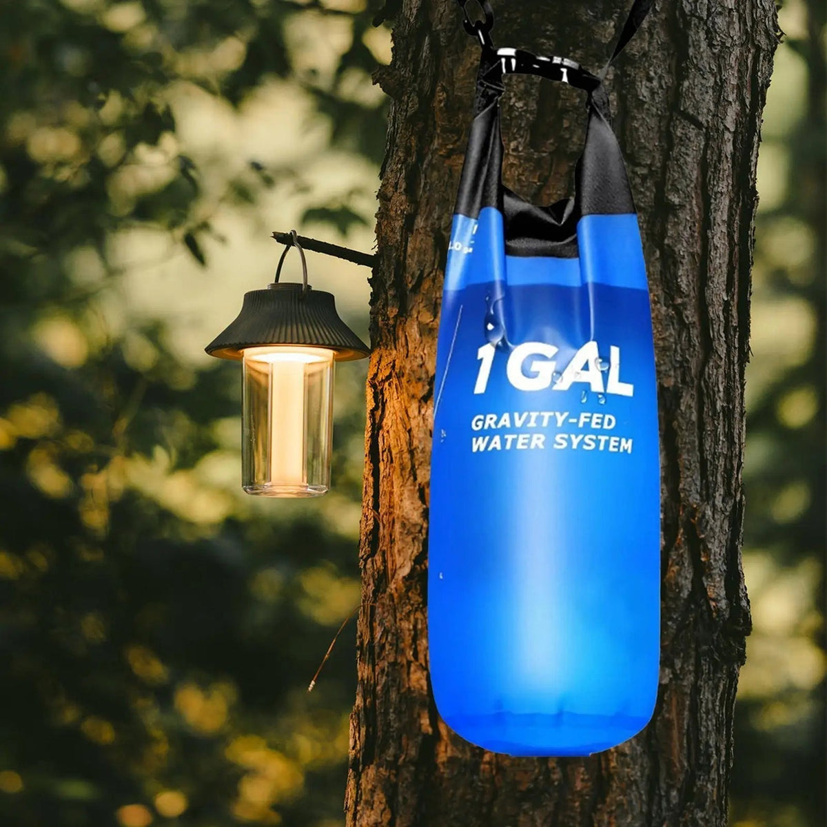 Schwerkraft-Wasserfilter mit 0,01 Mikron Membran, Arbeitsplatten-Filterung, für Camping & Notfälle zu Hause, 1,5L, tragbar