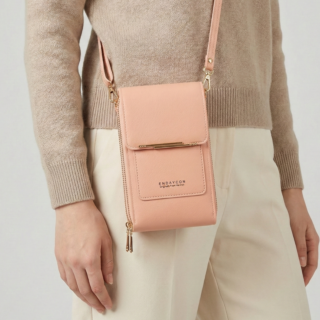 Camp Basel | Compact PU Schultertasche