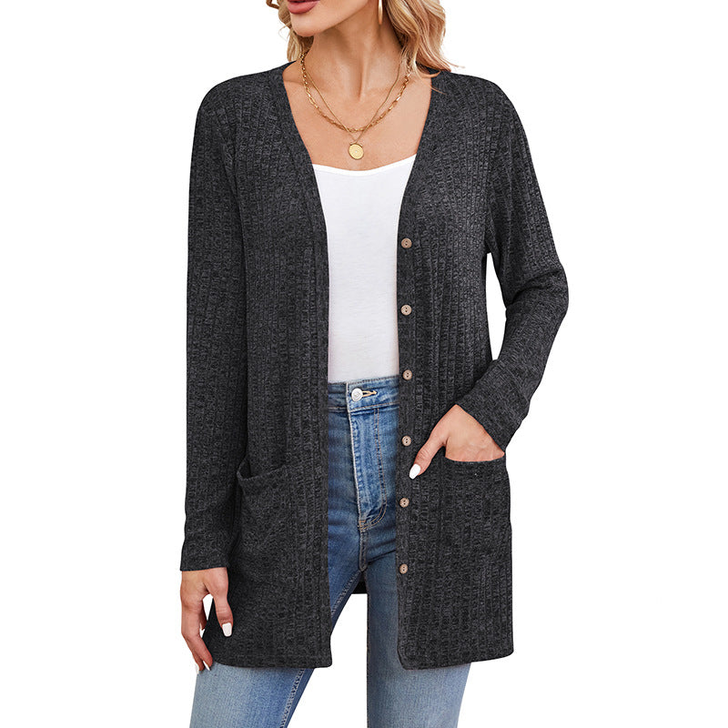 Camp Basel | Avelin Longline gerippter Cardigan
