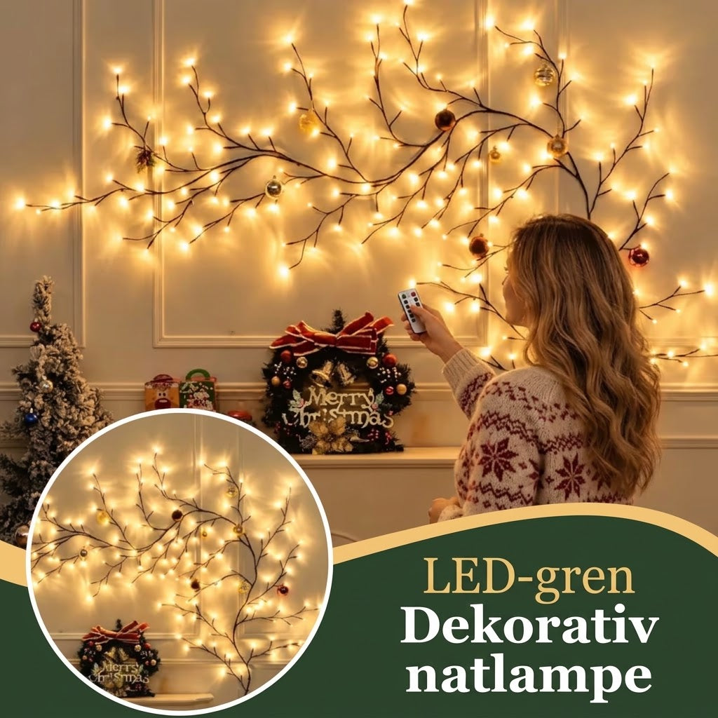 Elegante Lichtgirlande mit 8 Funktionen – Schöne und gemütliche Beleuchtung das ganze Jahr über
