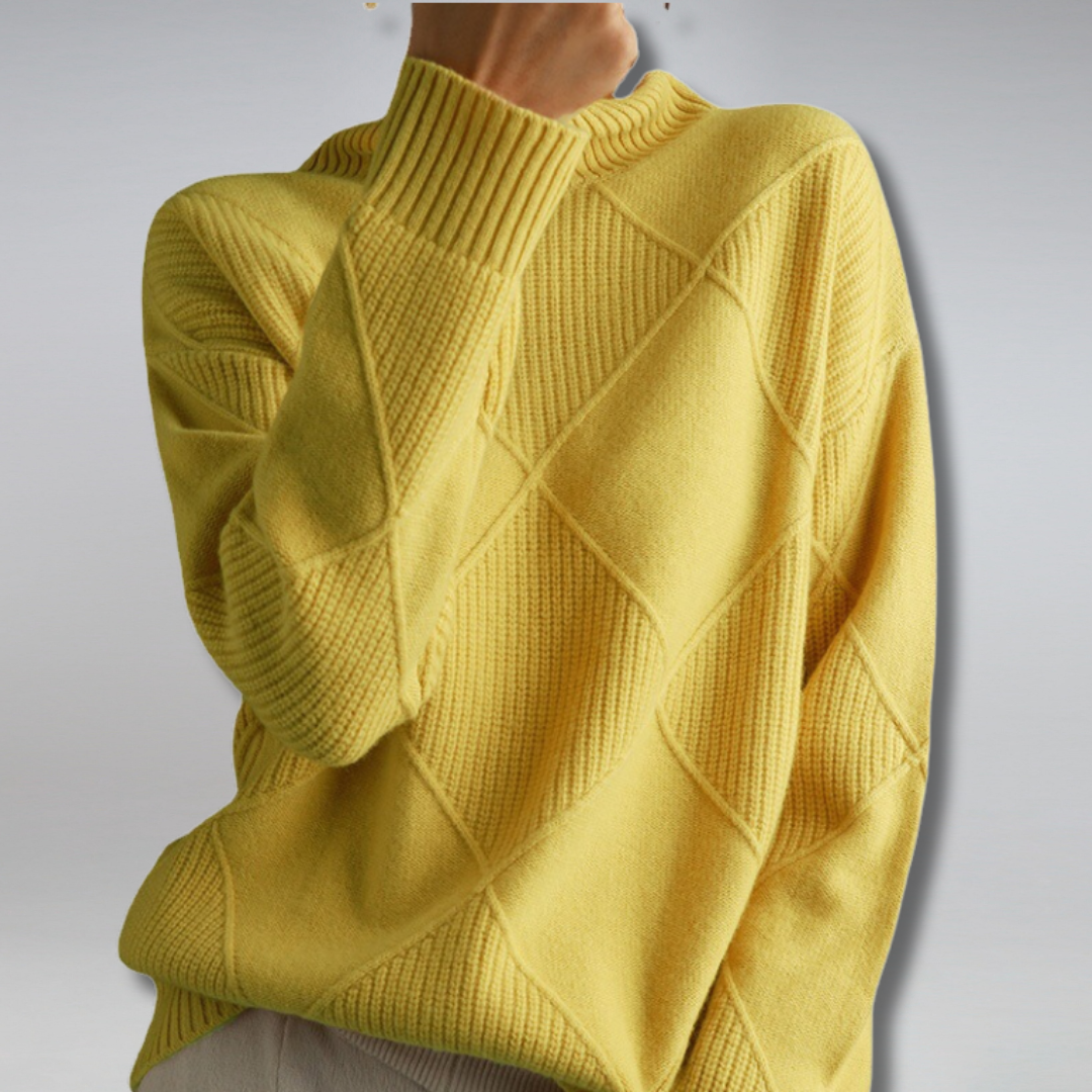 Luxuriöser Kaschmir-Rollkragenpullover Damen – weich, warm, atmungsaktiv und elegant für den Winter