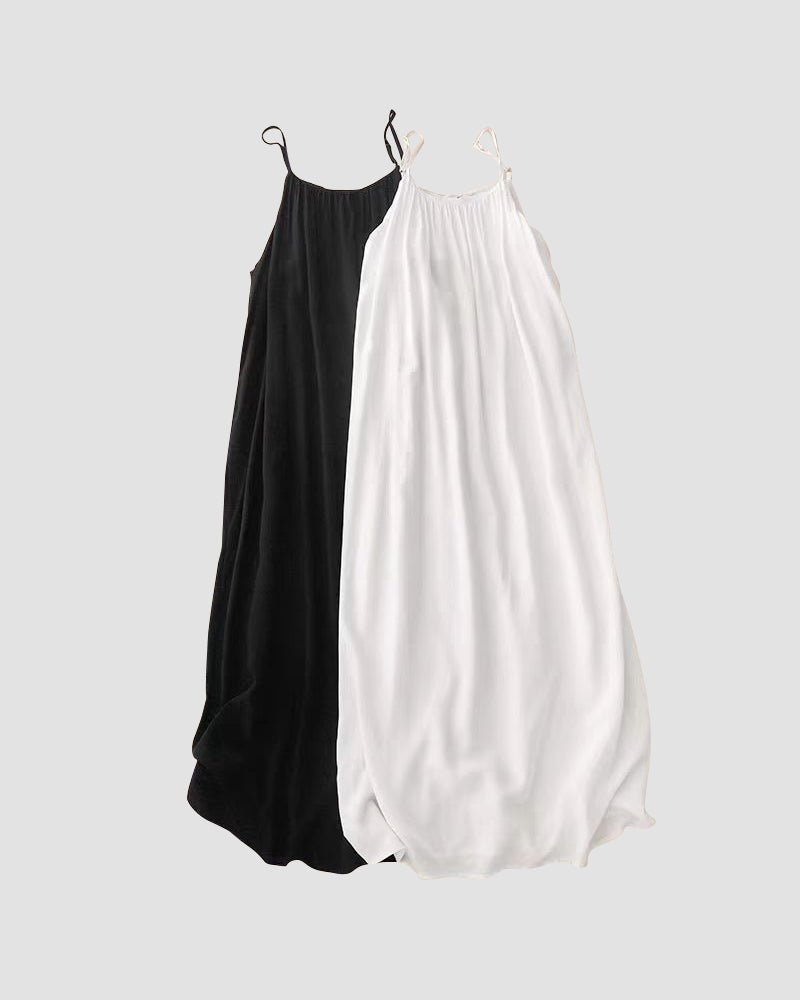 Rückenfreies Cami-Kleid Multipack
