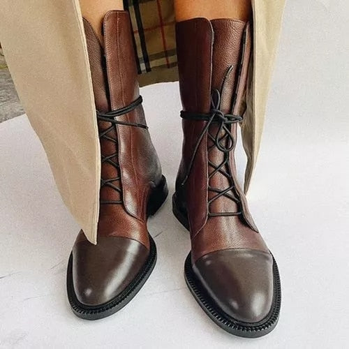 Julia Luxuriöse und hochwertige Lederstiefel