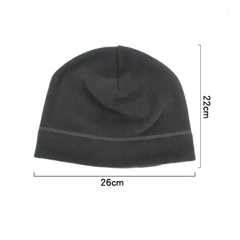 Taktische Fleece-Beanie-Mütze für Herren – Leichte Atmungsaktive Skull Cap zum Laufen, Arbeiten & für den Outdoor-Einsatz
