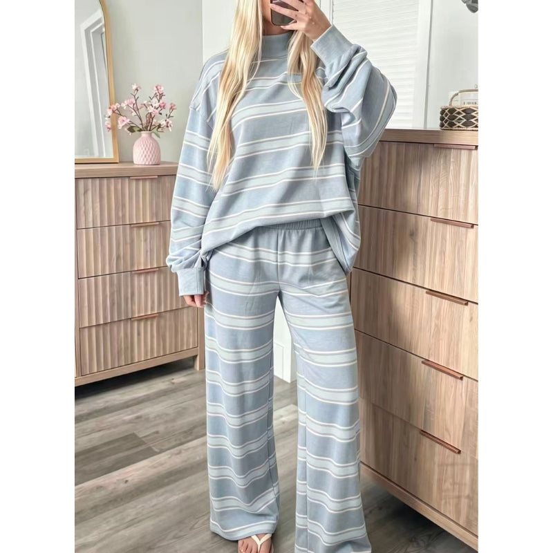 Tove Gestreiftes Lounge-Set