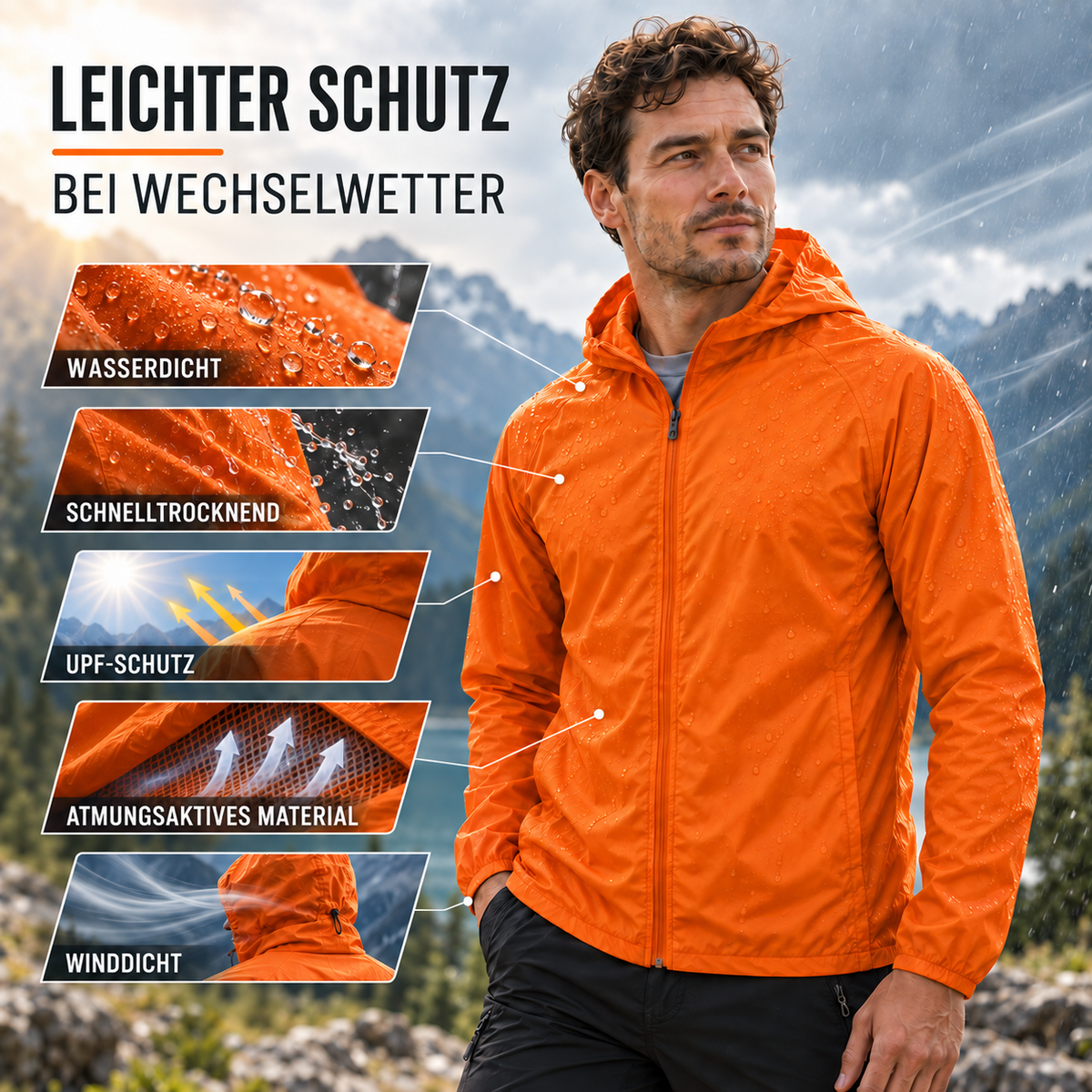 Camp Basel | AeroLayer Leichte Windjacke