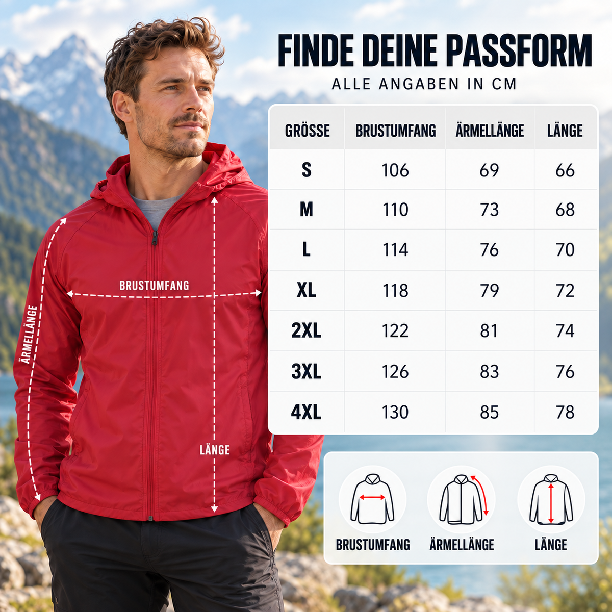Camp Basel | AeroLayer Leichte Windjacke