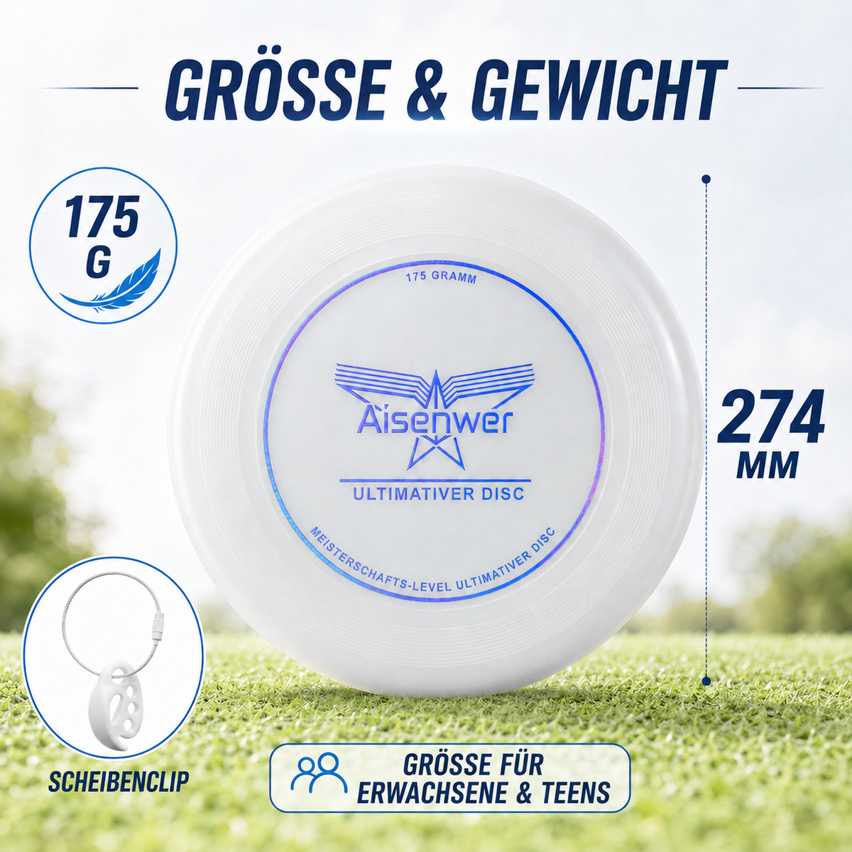 Camp Basel | Aeroglide 175g Flugscheibe