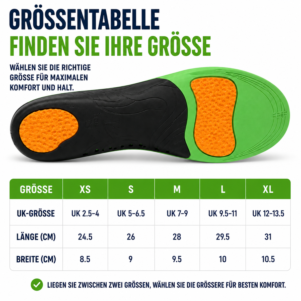 Camp Basel | Arcynor Gewölbestütze Schuheinlage
