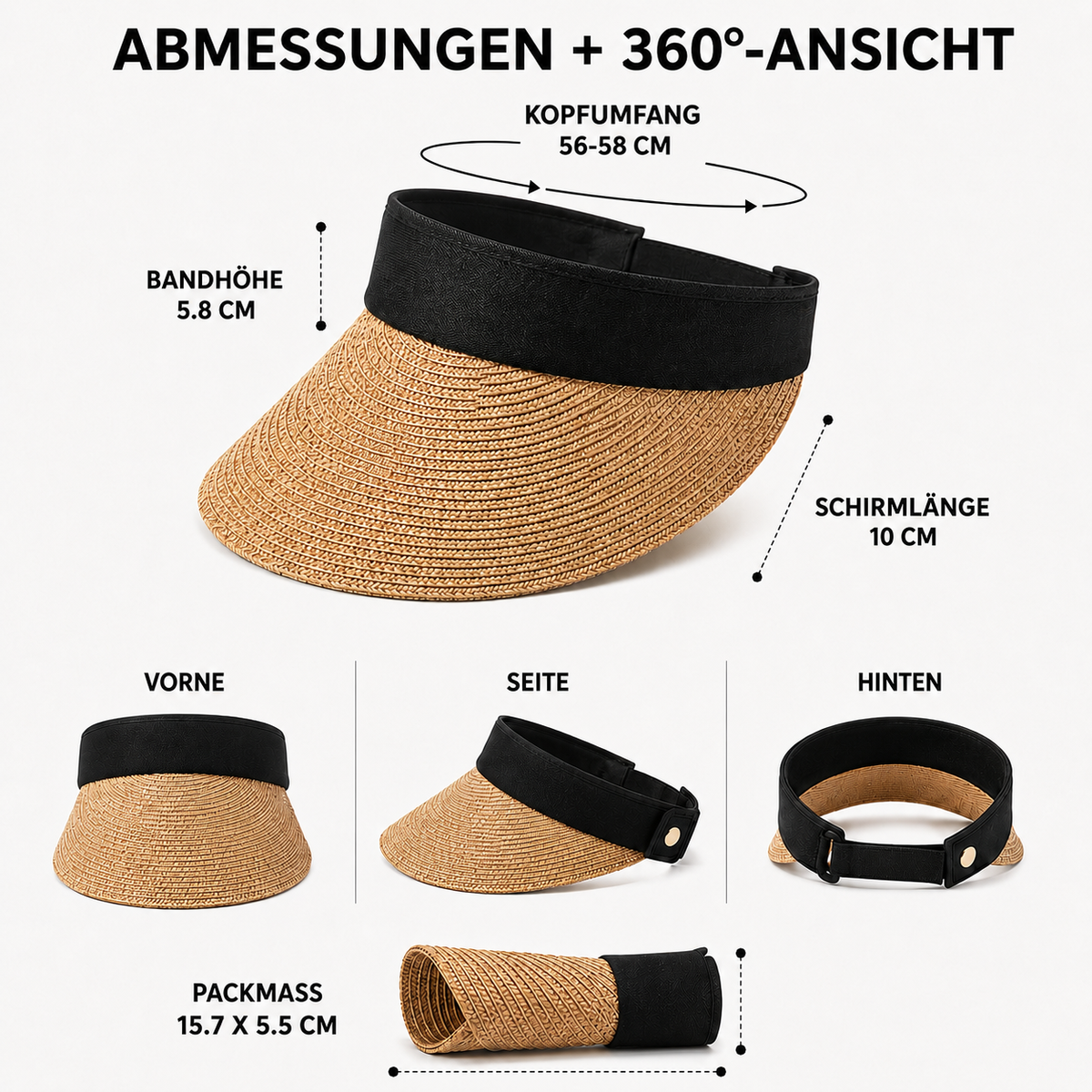 Camp Basel | Aviona Breite Krempe Sommeraccessoire