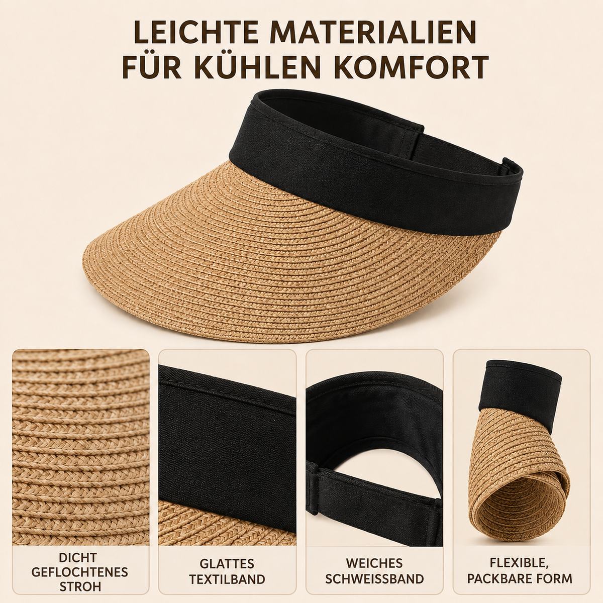 Camp Basel | Aviona Breite Krempe Sommeraccessoire