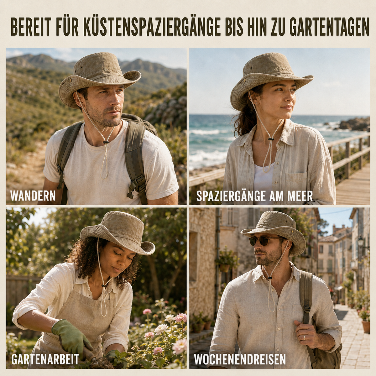Camp Basel | Brimmen Breitkrempiger Outdoor-Hut