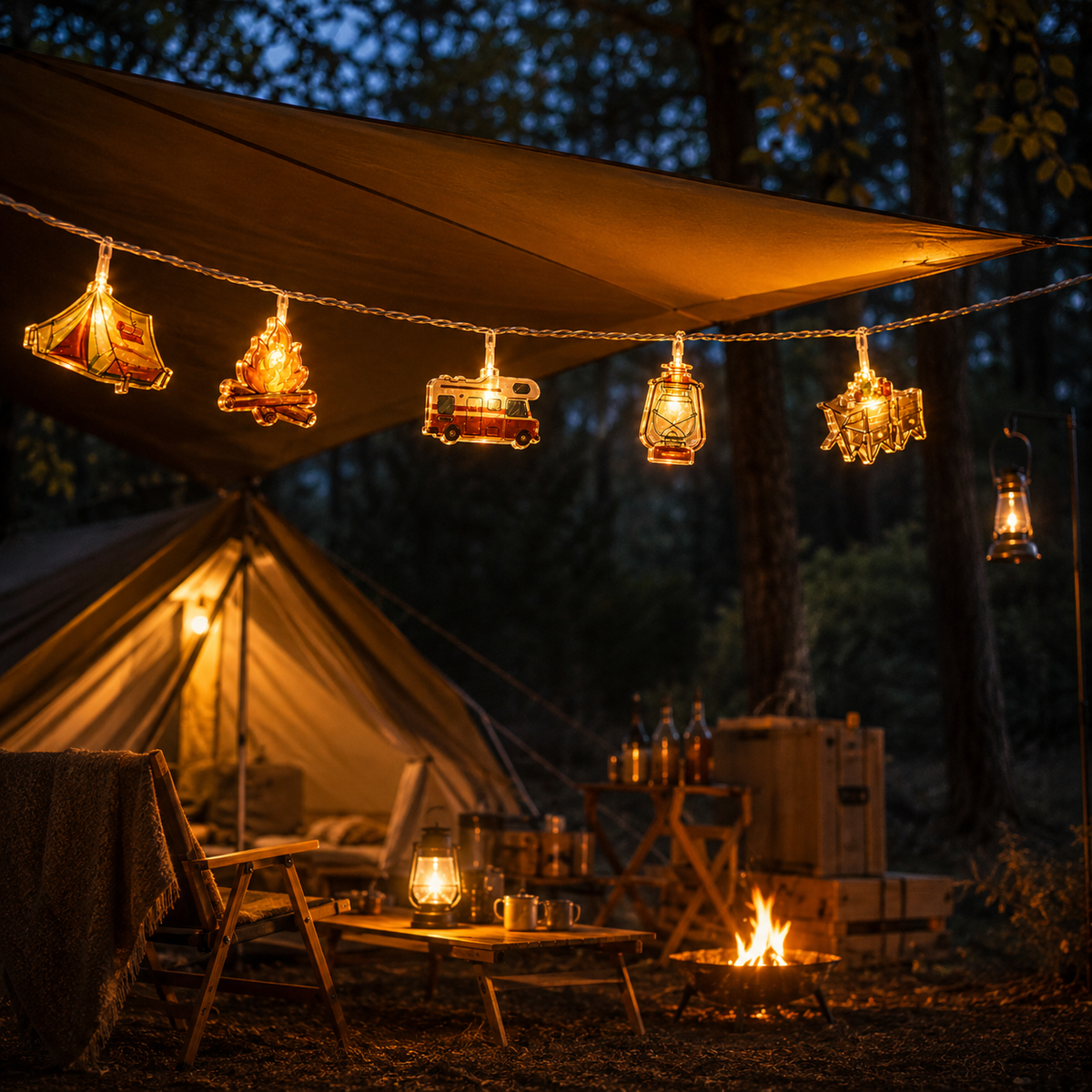 Camp Basel | CampGlow Lichterkette